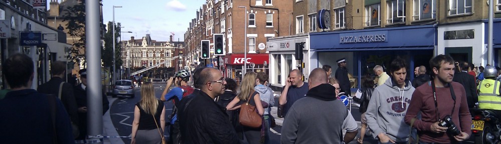 Clapham Junction cordoned off