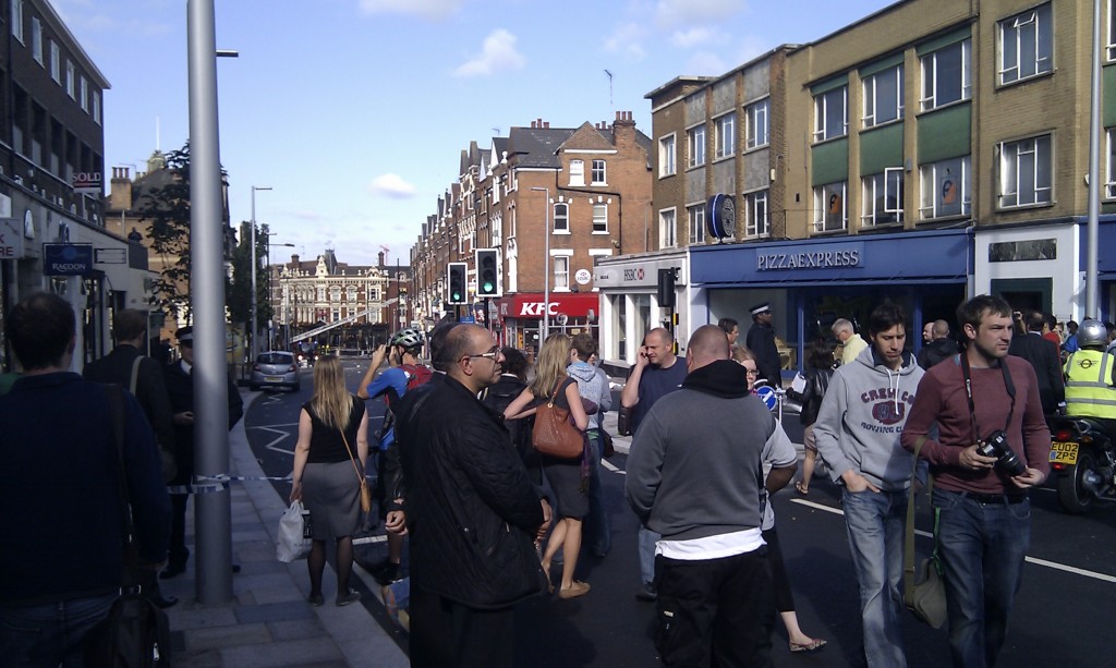 Clapham Junction cordoned off