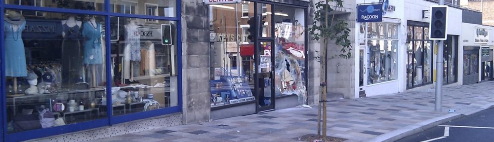 Smashed Windows in Clapham Junction