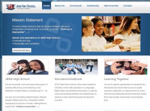 JEGS High School website