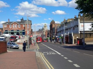 Brighton Yard crossing underway