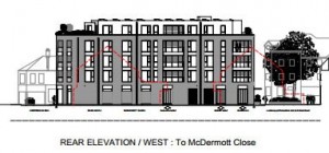 Redevelopment of the Princes Head pub site, Falcon Road