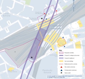 Crossrail 2 latest changes for Clapham Junction