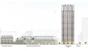 25 storey tower for 100 York Road