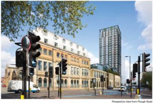 25 storey tower for 100 York Road