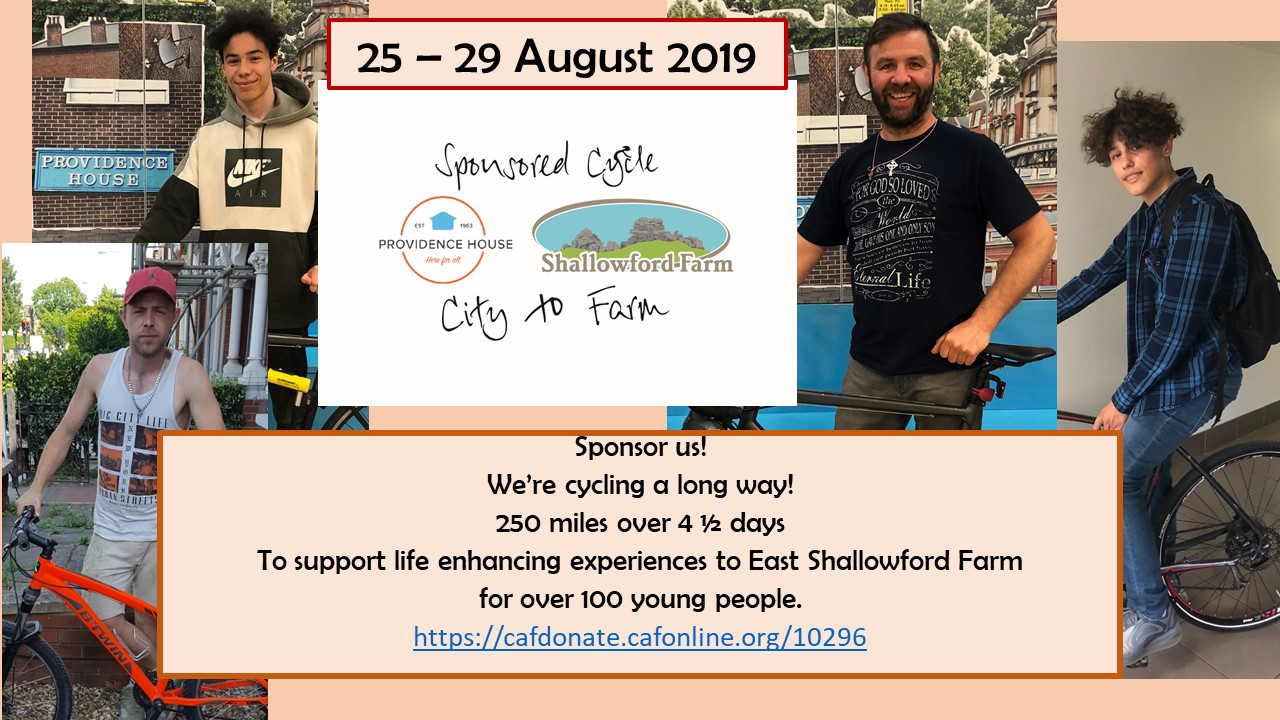 City to Farm Cycle Ride Fundraiser 2019